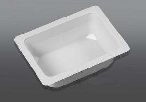 A-100 clamshell tofu box, take-away box
