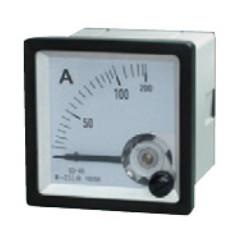 China AC Ammeter Panel Meter 0.5 - 60A Moving Iron Type Analog Meter on sale