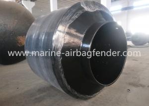 Flexible Foam Filled Donut Fender Floating Rotating On Piles At Lock Entrance