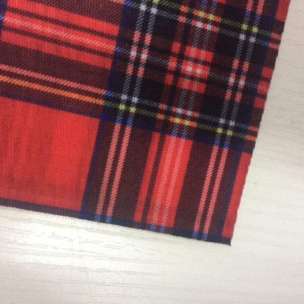 Wholesale micro-polyester checkered pattern seamless tube scarf 10pcs per order