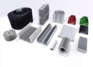Buy cheap Anodized Round Extruded Aluminum Heatsink Square Quantum Board Heat Sink product