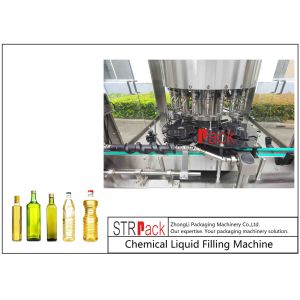 Automatic Edible Oil Rotary Monoblock Filling Capping Machine 8000bph 100ml -
