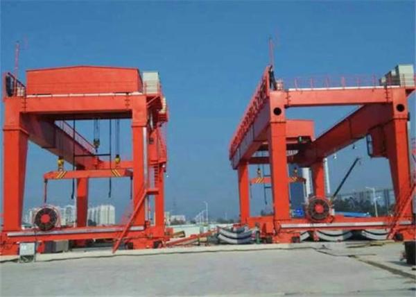 Quality Efficient Mobile Lifting Overhead Gantry Crane 1t~100t Lifting Capacity for sale