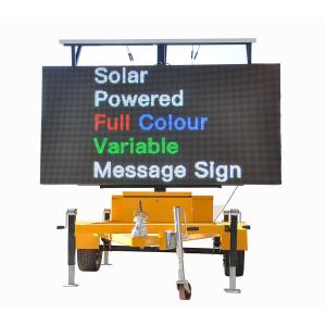 Trailer Mobile Led Advertising Display with 70° Viewing Angle and 60HZ/50HZ Power Input