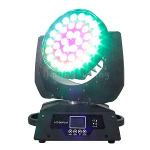 Buy cheap 36x10w RGBW 4in1 Circle Control LED Wash DMX Moving Head Lights Zoom product