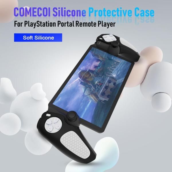 Ergonomic Grip Design Controller Case Cover For Playstation Portal