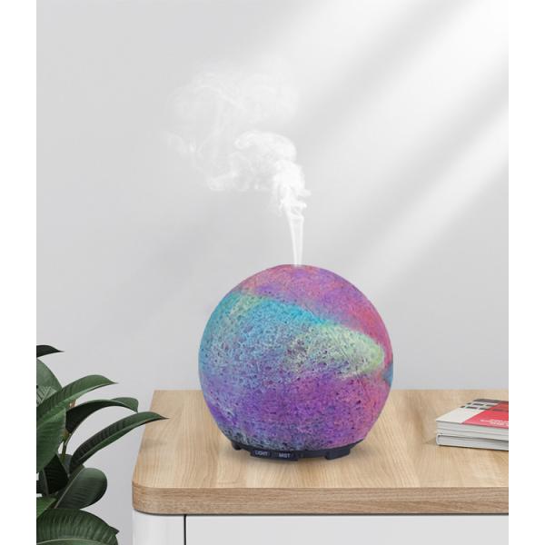 Polyresin Resin Night Light Oil Diffuser , 9W 200ml Aroma Ultrasonic Humidifier
