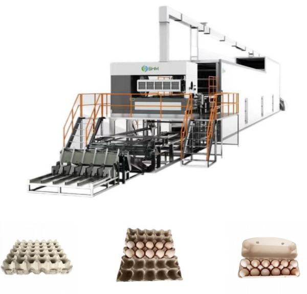 Quality High Speed Automatic Paper Egg Tray Machine for sale
