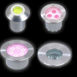 IP68 Waterproof LED Swimming Pool Lights Inground Aluminium Alloy Casting
