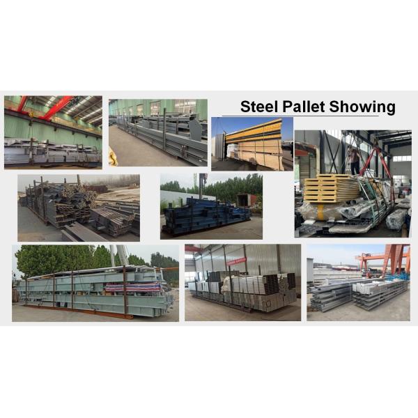 Low cost steel structure warehouses with middle column design