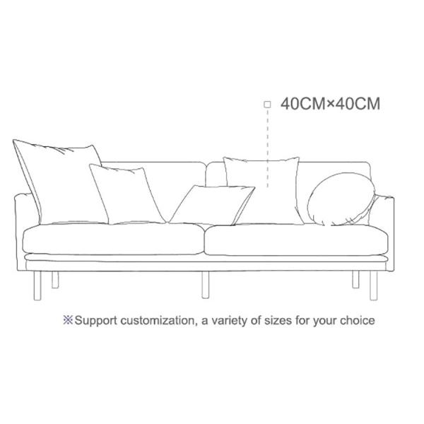 oem service printed printing sublimating sequin fabric Sequins Sublimation Pillow Case sublimation sequins