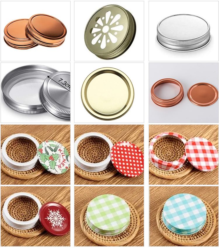 Hot Sale Large 500ml 1000ml Glass Spices Jar with Lids