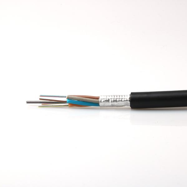 Crush Resistance GYTS Armored Fiber Optic Patch Cable With Flexibility