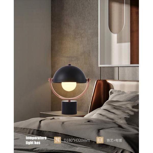 Modern Table Lamp Italian Designer Iron Table Lamps For Living Room Study Bedroom Black table lamp(WH-MTB-270)