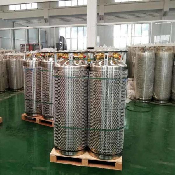 Quality Portable Cryogenic Dewar Cylinder Oxygen 1.6 MPa CO2 Tank for sale