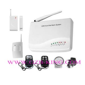 GSM Auto-Dia home Alarm System with 99 wireless zones and 7wired