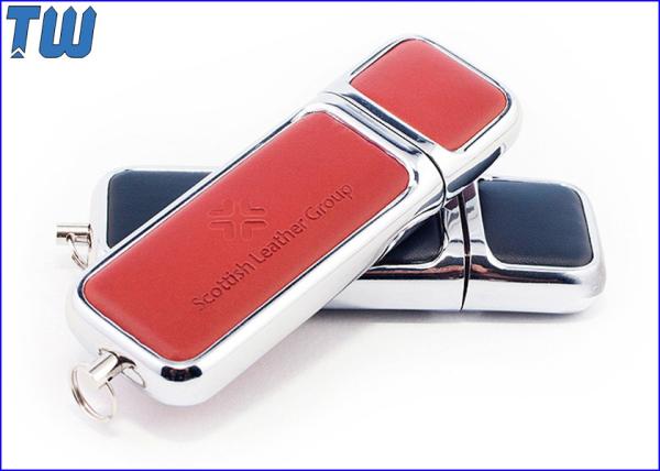 Quality Bulk Leather 1GB Pendrive Stick Lowest Price Jump Drive Free Key Ring for sale
