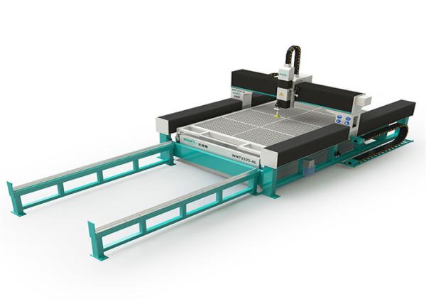 Quality 3 AXIS 1500 * 2500 mm water jet cutting machine with 420 mpa intensifier pump water jet cutter for sale