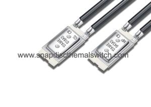 17AM-K 8A 180 Deg C Auto Reset Thermal Bimetal Switch For Ballast, Motor Thermal Protection Device