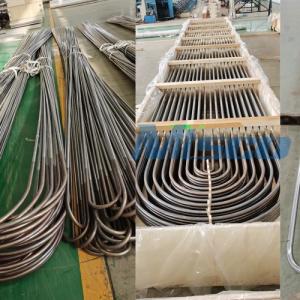 China ASTM A269 TP347/321 Seamless U Bend Tube 25.4 X 2.11mm For Petroleum Refining on sale