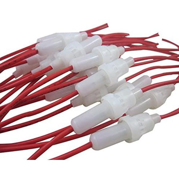 5.2x20 Waterproof Inline Fuse Holders 10A Bayonet Type PP Nylon