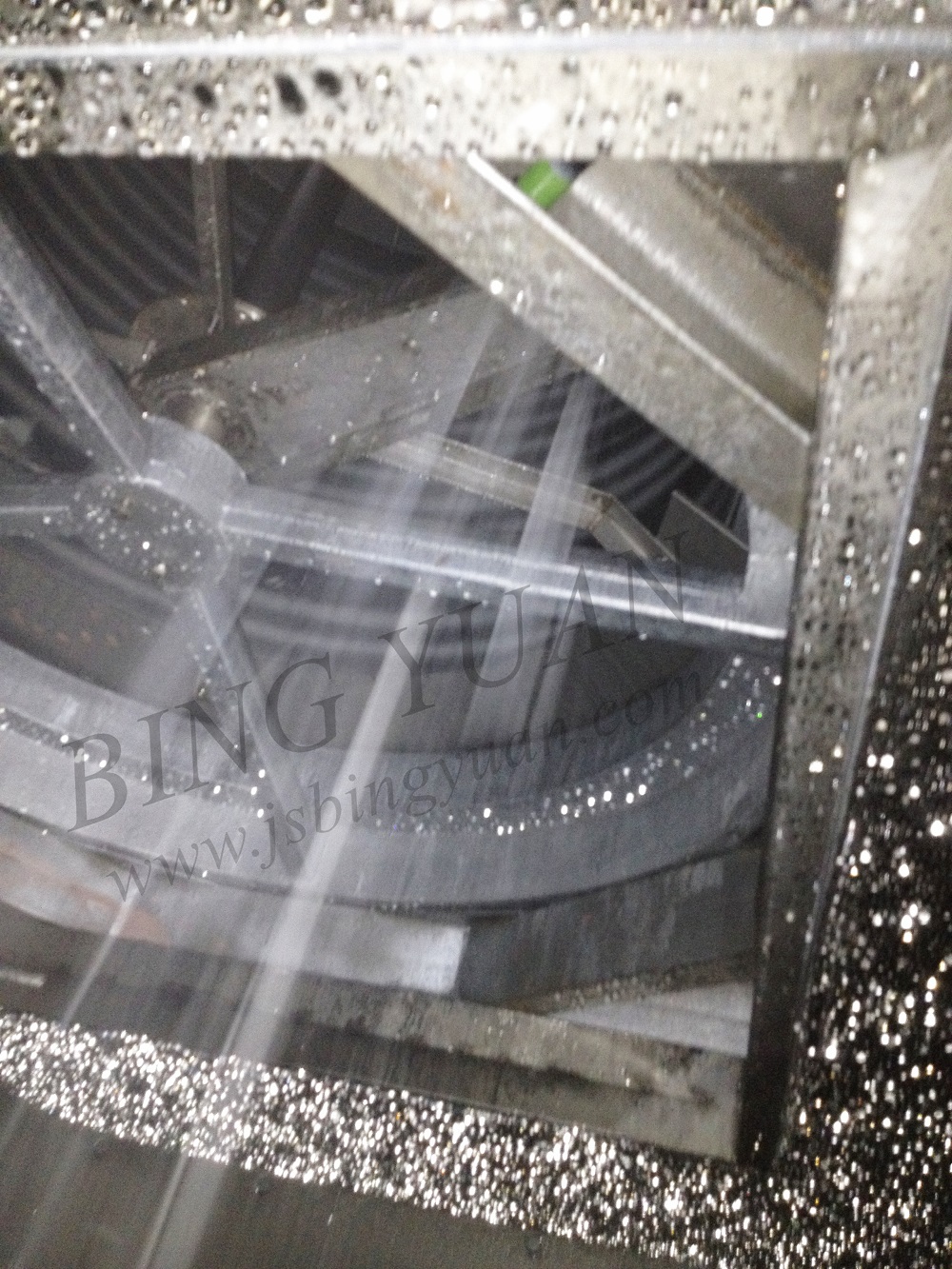 3.94KW 10 Tons 220V Flake Ice Maker Machine , Snow Ice Maker Machine