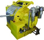 Pneumatic Motor Powered Manriding Winch with Planetary Deceleration Mechanism