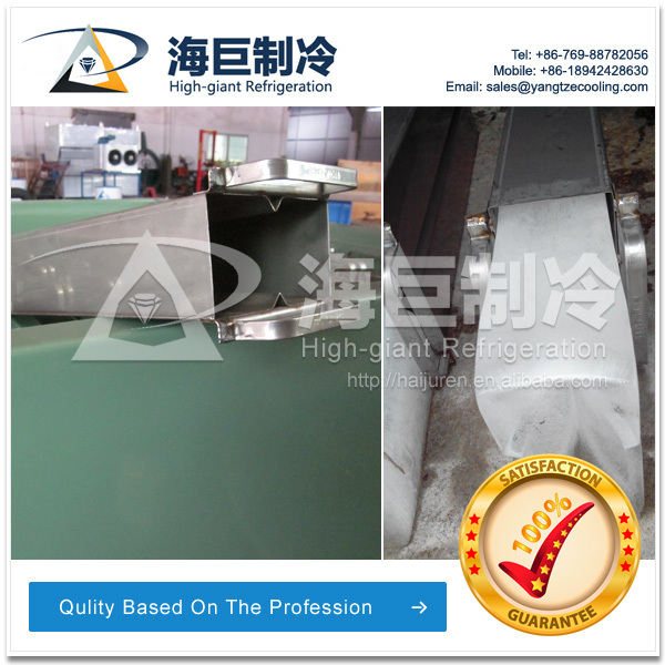 380V Water Cooling Ice Block Making Machine For Ice Factory CE Certificated