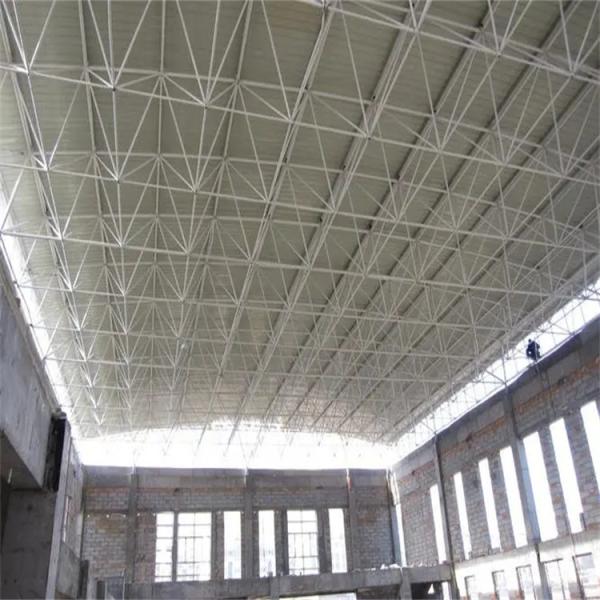 Anti Corrosive Q345 Space Frame Truss Steel Roof Frame Construction 950mm
