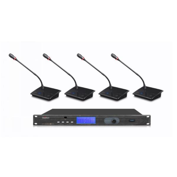 30MHz BandWidth Conference Voting System Hyper Cardioid Directional Conference Table Mic