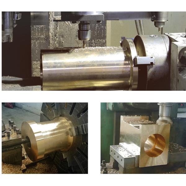 Casting Processing High Precision Wear-Resistance Straight Shape Copper Du Bushing