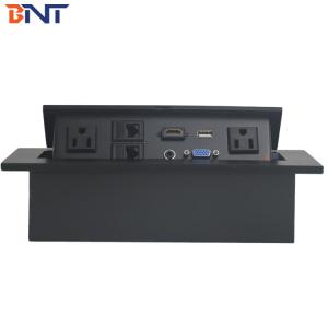With US Standard Power Plug  Square Corner Tabletop Pop Up Power Data Jack No MOQ