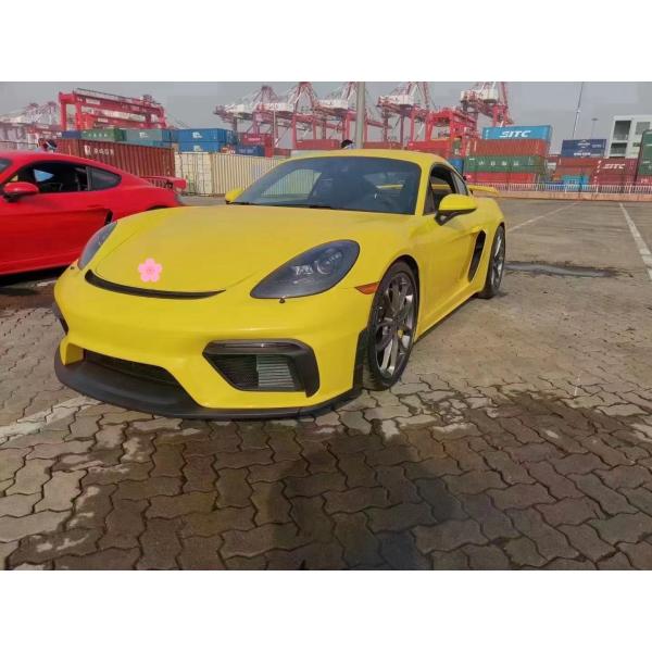 PP Plastic Material 718 Boxster Body Kit 718 Upgraded GT4 Style Front and Rear Bumpers Spoiler