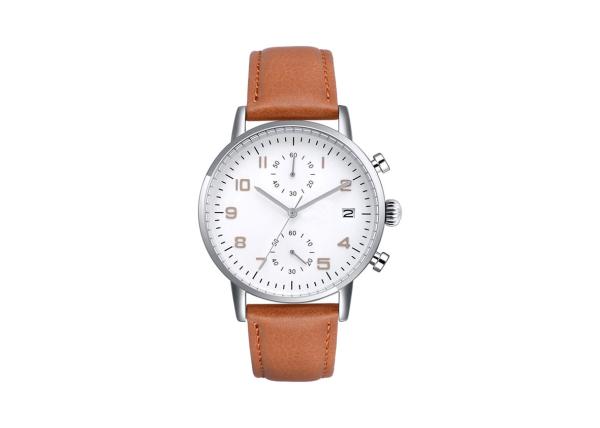 Quality Mens Designer Chronograph Watches ,  Waterproof 316L Simple Chronograph Watch for sale