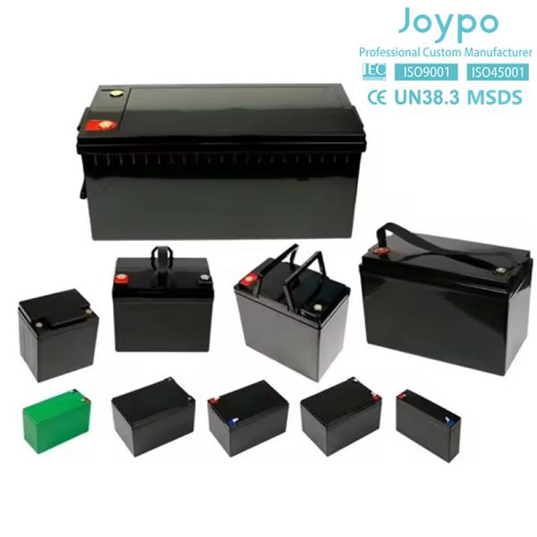 Quality Joypo 12V Lithium Iron Phosphate Battery Support Serial Connection for RV and Marine for sale