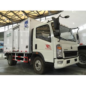 Buy cheap Refrigerated Box Truck With Frp Insulation Panels , Refrigerated Truck Loads product