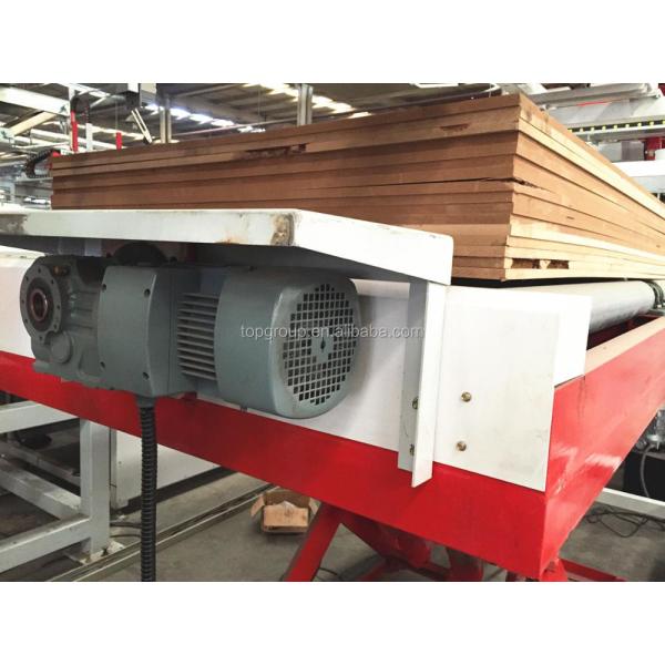 Double Side Hydraulic Laminating Hot Press for Woodworking Automation Degree Full Auto