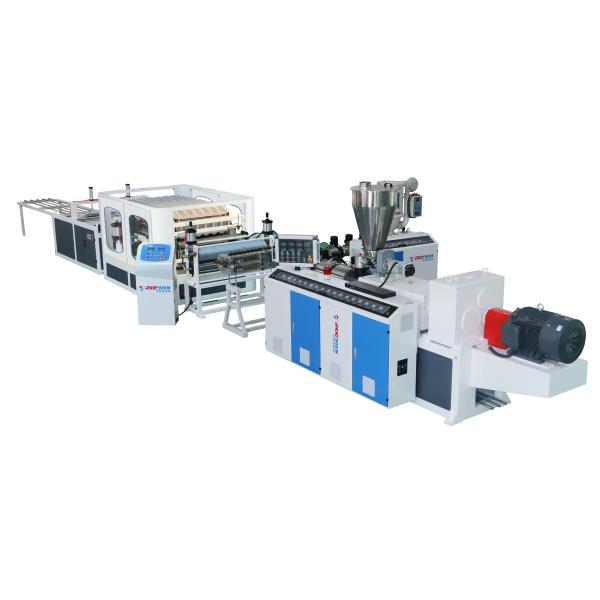 3MM PVC ASA Plastic 75kw Corrugated Roof Sheet Making Machine
