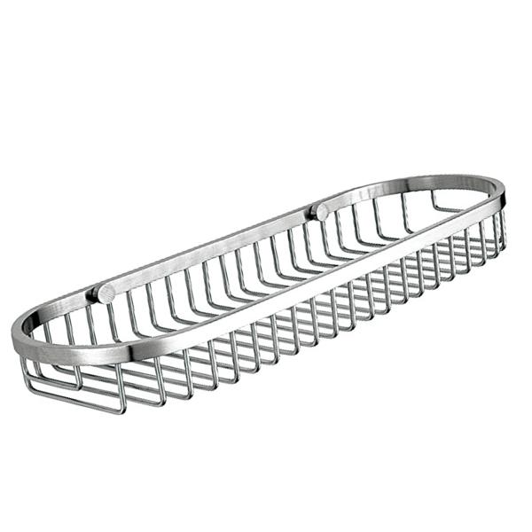 Quality Chrome Bathroom Shower Caddies Shelf Wall Holder 1 Layers Drilling Hole Needed for sale
