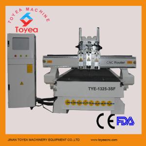 Buy cheap Toyea wood cnc router with DSP control system,4x8 working table,servo motor ,vacuum pumps TYE-1325-3SF product