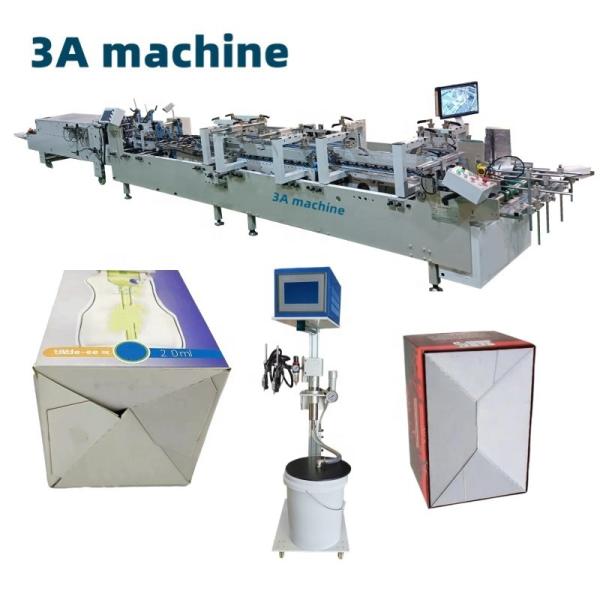 Quality 4200 KG CQT-900 Enhanced Automatic Bottom Lock Folder Gluer for Enhanced Packaging for sale