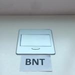 Smart office hidden pop up desktop socket with universal power outlets