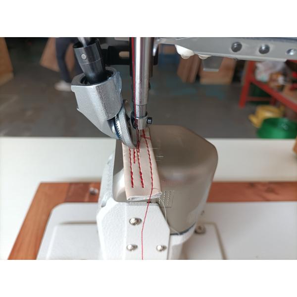 Computerized Single Needle Sewing Machine Roller Feed 220v High Stability