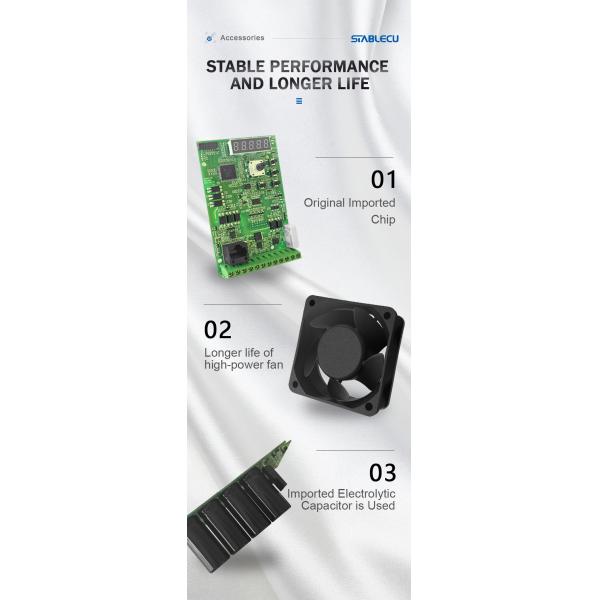 0.75KW Three Phase 380V Input VFD Inverter For Motor Speed Control