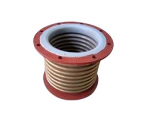 Flexible Single Sphere Rubber Expansion Joint For Pipeline Piping Flange Negative Pressure Resistant Compensator