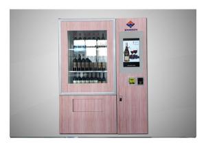 Buy cheap Conveyor Belt Coin Bill Card Payment Wine Bottle Vending Machine For Hotel Shopping Mall product