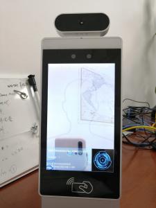 Buy cheap Free Standing 8 Inch Customized IC NFC Reading Face Identified Android OS Access Control Panel product