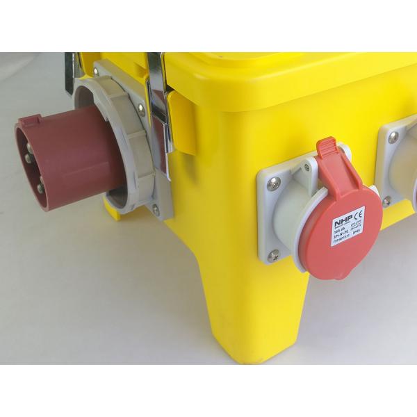 36 Pole IP66 Mobile Power Distribution Box MCB Protection 160A Current