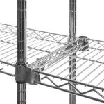 Chrome Industrial Wire Shelving , 5 Tiers ESD Rack PCB Wire Mesh Shelving System