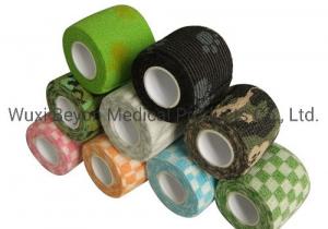 Buy cheap White OEM Cohesive Bandage Private Logo Wrap Cohesive Flexible Bandage product